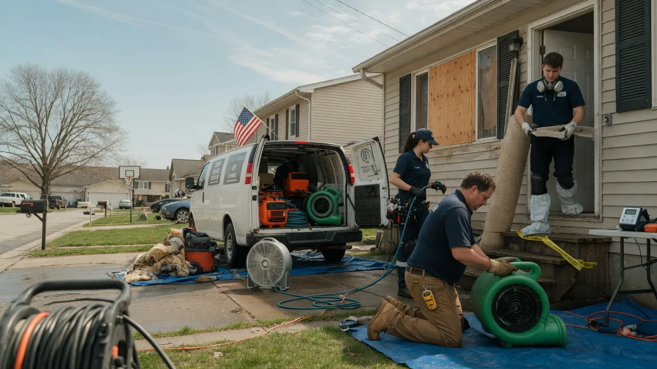 Water Damage Restoration in Thackerville, OK near me